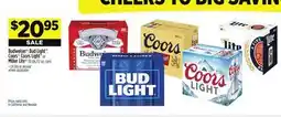 Dollar General Budweiser , Bud Light , Coors , CoorsLight or MillerLite offer