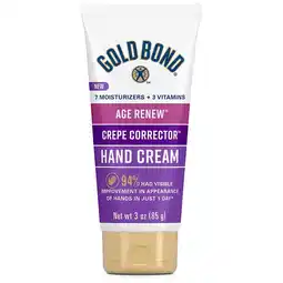 Walgreens Age Renew Crepe Corrector Hand Creme offer