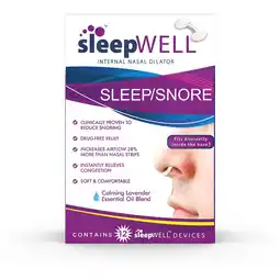 Walgreens Sleep/Snore Internal Nasal Dilator for Snoring Relief offer