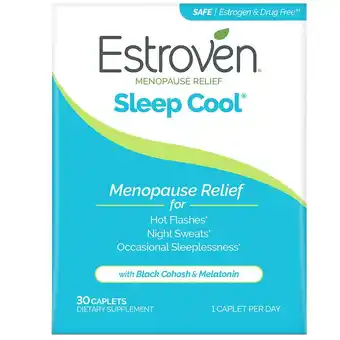 Walgreens Sleep Cool for Menopause Relief, Night Sweats & Hot Flash Relief offer