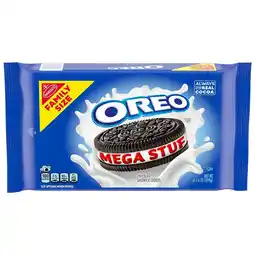 Walgreens Mega Stuf Sandwich Cookies, Family Size Chocolate, Family Size offer