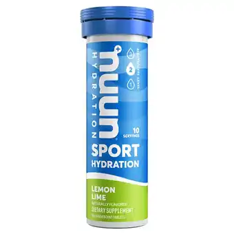 Walgreens Sport Electrolyte Drink Tablets Lemon Lime offer