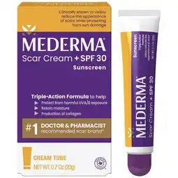 Walgreens Scar Cream + SPF 30 Protection & Treatment offer