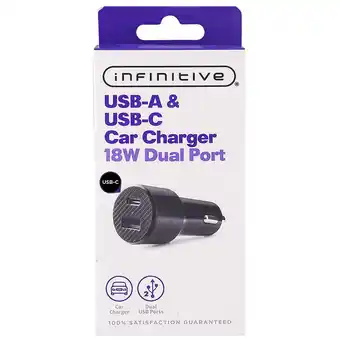 Walgreens USB-A & USB-C Car Charger offer