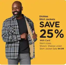 Kroger Dickies Shirt Jackets offer