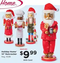 Kroger Holiday Home 14" Nutcracker offer