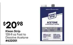 Lowe's 128-fl oz Fast to Dissolve Acetone offer