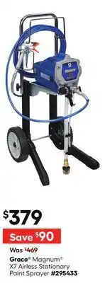 Lowe's Magnum X7 Airless Stationary Paint Sprayer offer