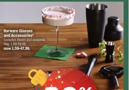 Meijer Barware Glasses and Accessories offer