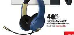 Meijer Nintendo Switch PDP Airlite Wired Headsets offer