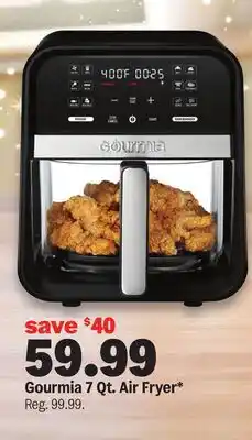 Meijer Gourmia 7 Qt. Air Fryer offer