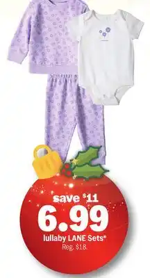 Meijer lullaby LANE Sets offer