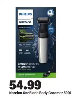 Meijer Norelco OneBlade Body Groomer 5000 offer