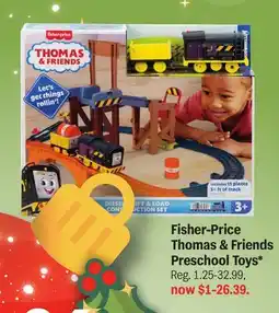 Meijer Fisher-Price Thomas & Friends Preschool Toys offer
