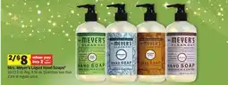 Meijer Mrs. Meyer's Liquid Hand Soaps offer