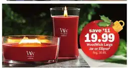 Meijer WoodWick Large Jar or Ellipse offer
