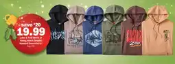 Meijer Lake & Trail Men's or Young Men's Graphic Hooded Sweatshirts offer