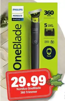 Meijer Norelco OneBlade 360 Trimmer offer