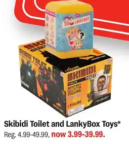 Meijer Skibidi Toilet and LankyBox Toys offer