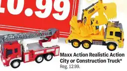 Meijer Maxx Action Realistic Action City or Construction Truck offer