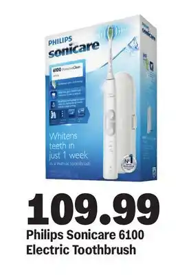 Meijer Philips Sonicare 6100 Electric Toothbrush offer
