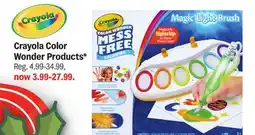 Meijer Crayola Color Wonder Products offer
