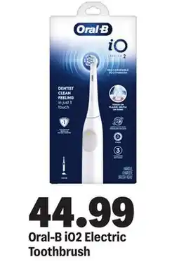 Meijer Oral-B iO2 Electric Toothbrush offer