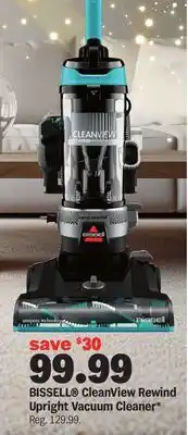 Meijer BISSELL CleanView Rewind Upright Vacuum Cleaner offer