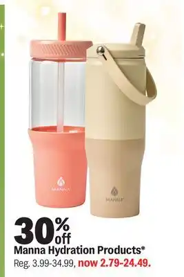 Meijer Manna Hydration Products offer