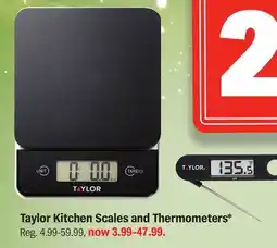 Meijer Taylor Kitchen Scales and Thermometers offer