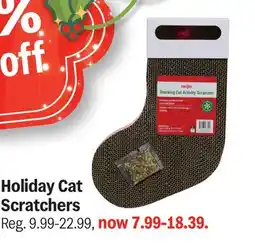 Meijer Holiday Cat Scratchers offer