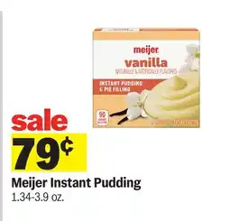 Meijer Meijer Instant Pudding offer