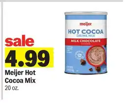 Meijer Meijer Hot Cocoa Mix offer