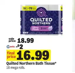Meijer Quilted Northern Bath Tissue offer