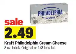 Meijer Kraft Philadelphia Cream Cheese offer