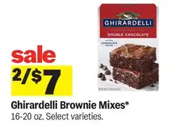 Meijer Ghirardelli Brownie Mixes offer