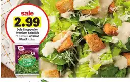 Meijer Dole Chopped or Premium Salad Kit 7.1-13.25 oz. or Salad Blend 5-12 oz offer