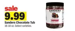 Meijer Sanders Chocolate Tub offer