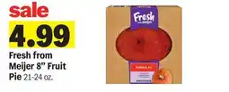Meijer Fresh from Meijer 8 Fruit Pie offer