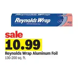 Meijer Reynolds Wrap Aluminum Foil offer