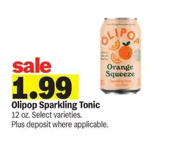 Meijer Olipop Sparkling Tonic offer