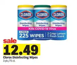 Meijer Clorox Disinfecting Wipes offer