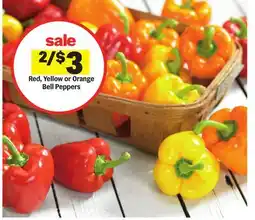 Meijer Red, Yellow or Orange Bell Peppers offer