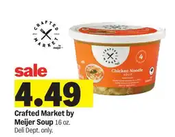 Meijer Crafted Market by Meijer Soup offer