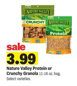 Meijer Nature Valley Protein or Crunchy Granola offer