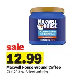Meijer Maxwell House Ground Coffee offer