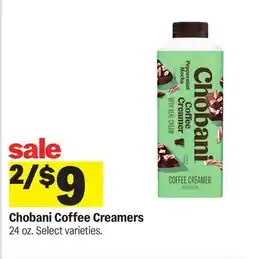 Meijer Chobani Coffee Creamers offer