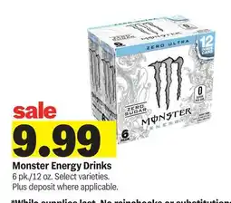 Meijer Monster Energy Drinks offer