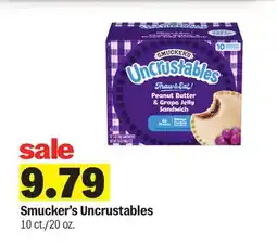 Meijer Smucker's Uncrustables offer