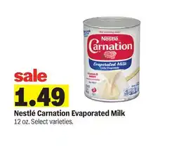 Meijer Nestlé Carnation Evaporated Milk offer